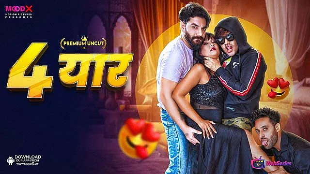 Chaar Yaar (E01) MoodX Hot Web Series
